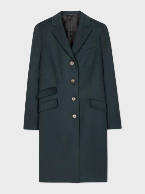 Paul Smith Wool-Cashmere Epsom Coat