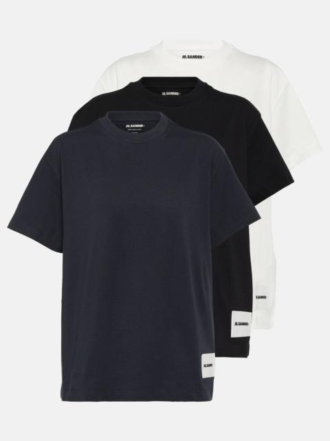 Set of 3 cotton jersey T-shirts