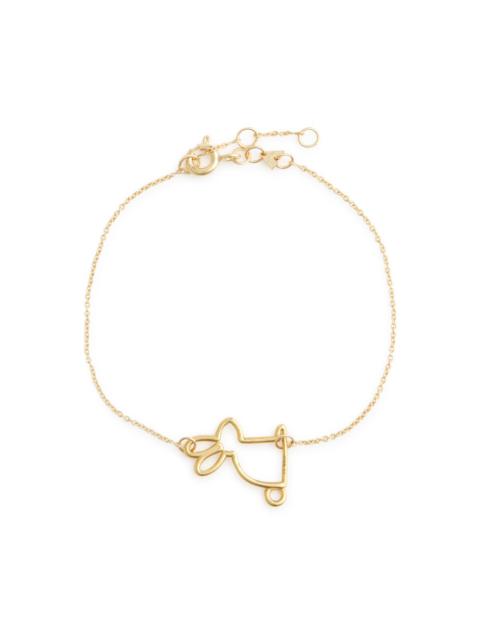 ALIITA Aliita Little Rabbit 9kt Gold Bracelet