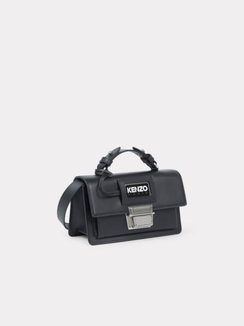 KENZO 'Rue Vivienne' miniature leather bag with strap