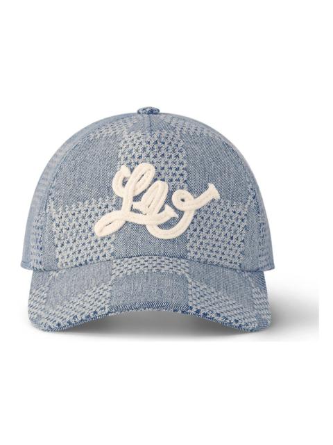 Louis Vuitton Louis Vuitton Damier Denim 3D Cap Blue Deim