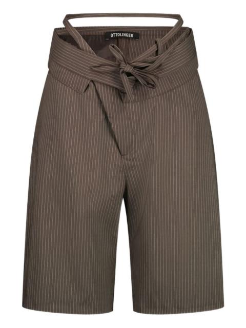OTTOLINGER stripe-pattern shorts