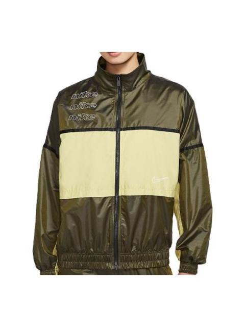Nike (WMNS) Nike Sportswear Windproof Jacket Olive Green CU6390-368