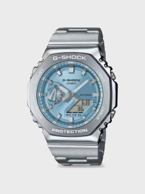 G-SHOCK GM2110D-2A - SILVER/SKY BLUE
