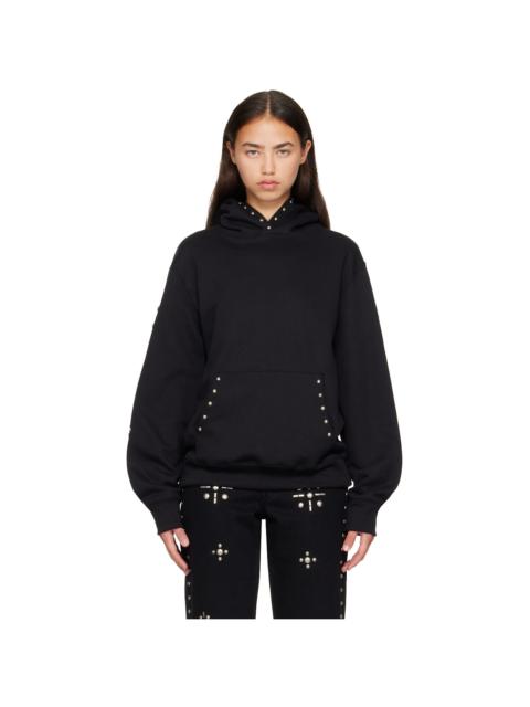 ANNA SUI Black Studs Hoodie