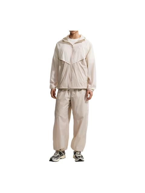 Nike Nike Windrunner Full-Zip UV Jacket 'Light Orewood Brown Cream' IO9628-104