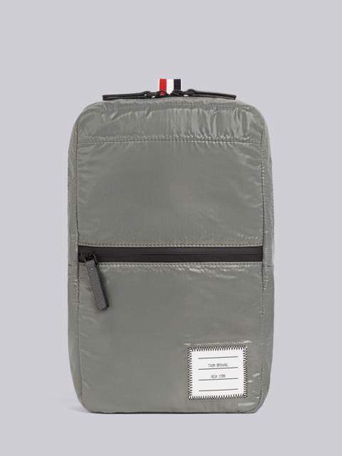 Thom Browne Medium Grey Ripstop Crossbody Backpack