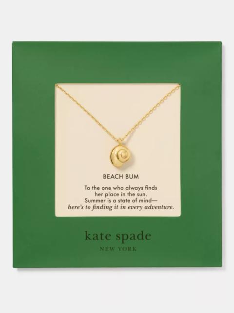 kate spade Gifting Beach Bum Pendant