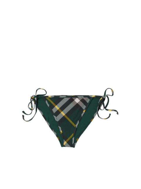 Burberry checked bikini briefs