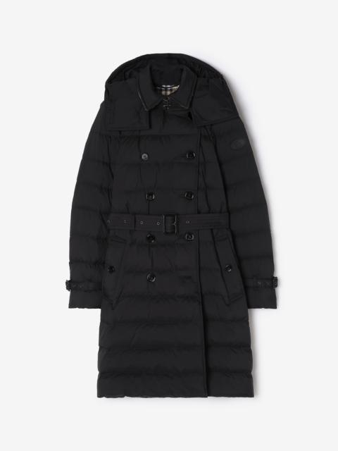 Burberry Mid-length Nylon Audley Puffer Coat