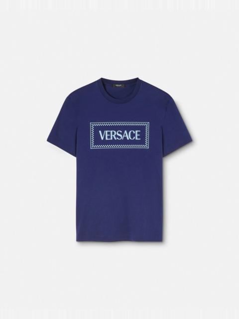 VERSACE Embroidered Logo T-Shirt