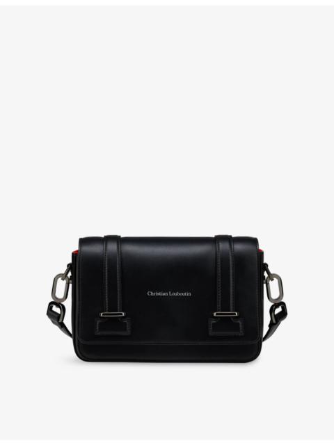 Christian Louboutin Tactical Small Leather Briefcase