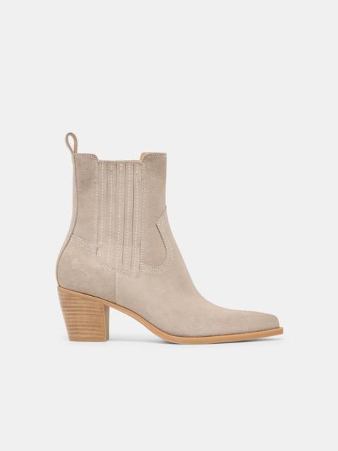 dolce vita SLIM BOOTIES TAUPE SUEDE