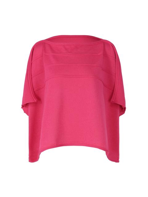 132 5. ISSEY MIYAKE RIPPLE WASHI KNIT TOP