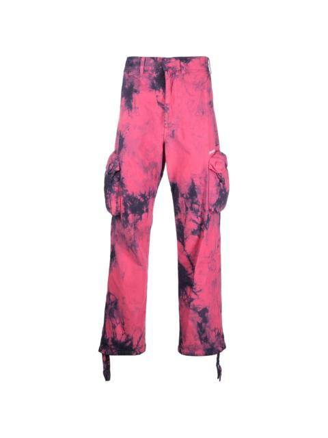 Off-White tie-dye cargo pants