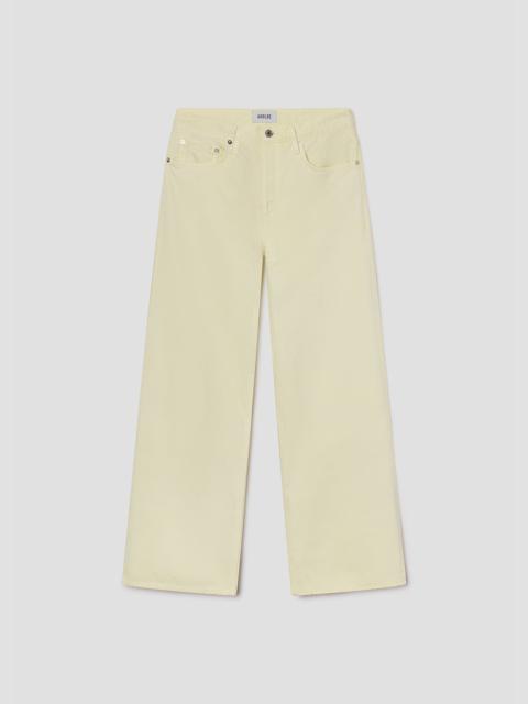 AGOLDE ARC JEAN 32" IN LEMON ZEST