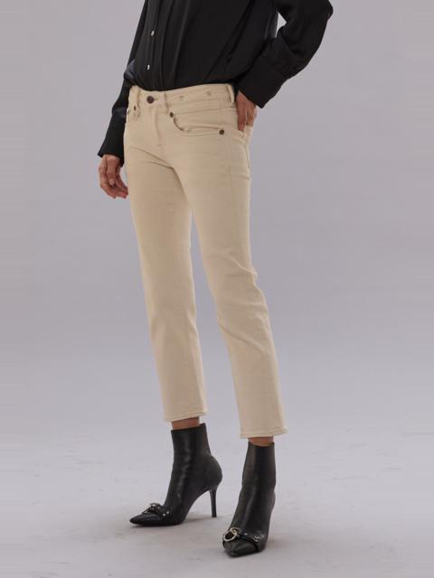 R13 BOY STRAIGHT - ECRU STRETCH