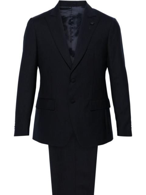 LARDINI single-breasted wool suit