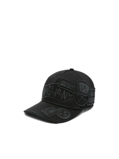 DSQUARED2 embroidered-patch baseball cap