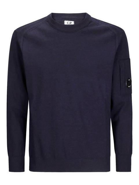 C.P. Company crew neck lens pocket jumper