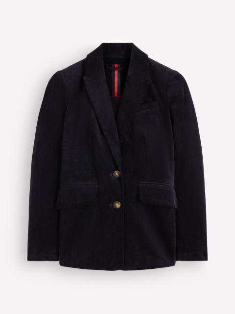 BODEN Stamford Cord Blazer-Navy