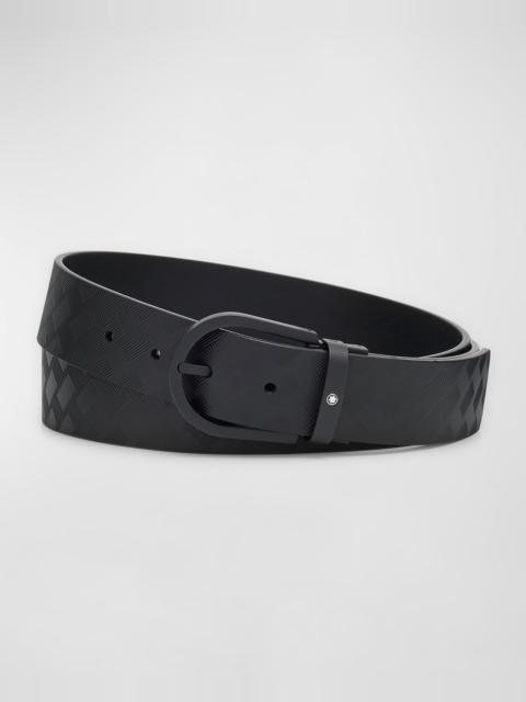 Montblanc Men's Horseshoe-Buckle Extreme 3.0 Leather Belt