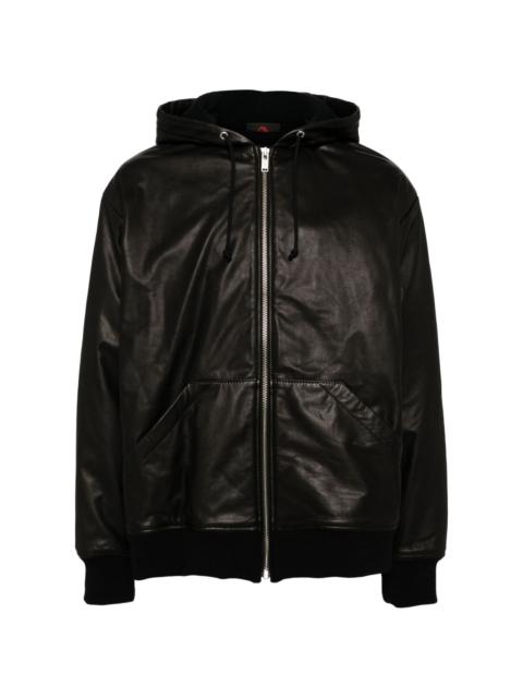 leather rider jacket