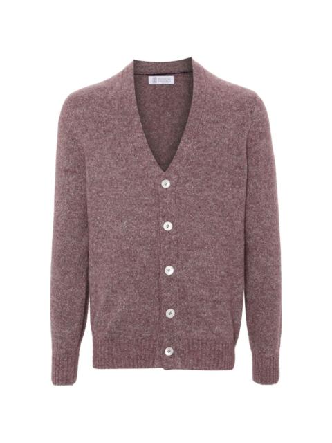 mÃ©lange-effect cardigan