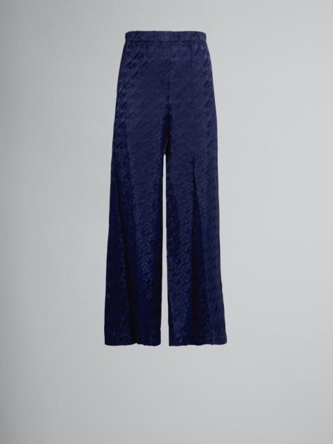 Marni VISCOSE JACQUARD PANTS