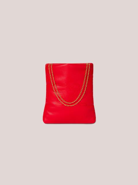Nanushka Vegan Leather Chain Handle Bag