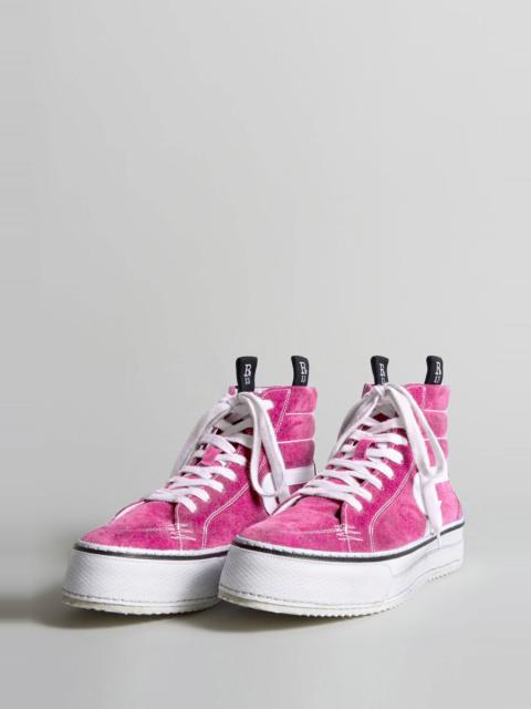 R13 ROGUE HIGH TOP - PINK SUEDE