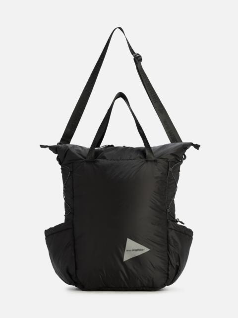 and Wander PUFFER MINI RIPSTOP TOTE BAG