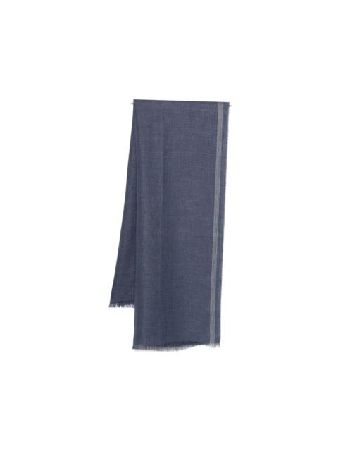 Brunello Cucinelli fringed scarf