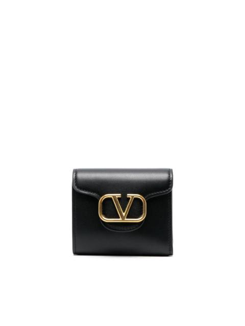 VLogo Signature leather wallet