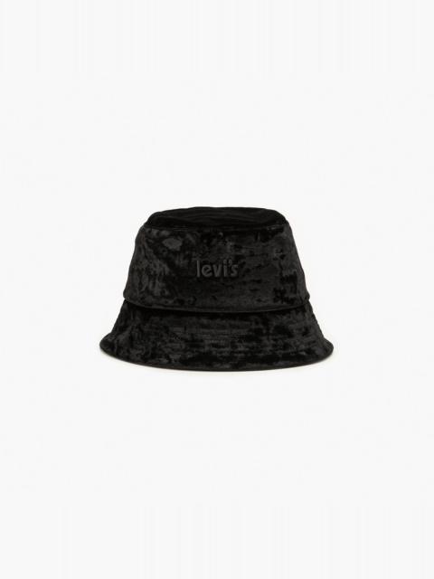 VELVET BUCKET HAT