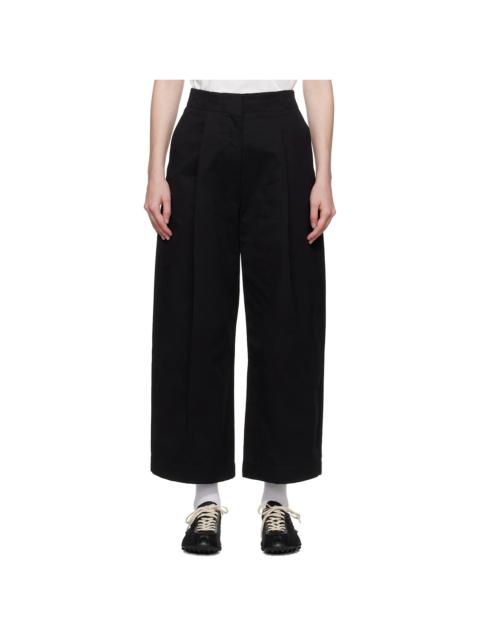 Studio Nicholson Black Dordoni Volume Trousers