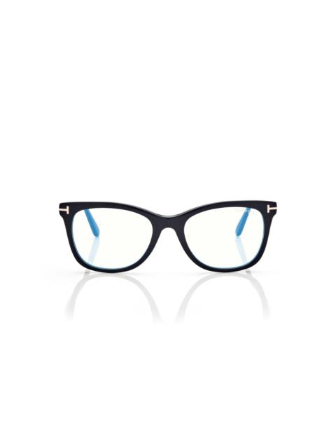 TOM FORD BLUE BLOCK SQUARE OPTICALS