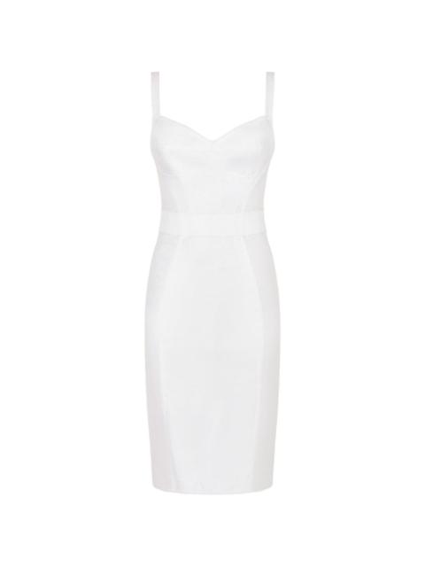 Dolce & Gabbana lace panel corset dress