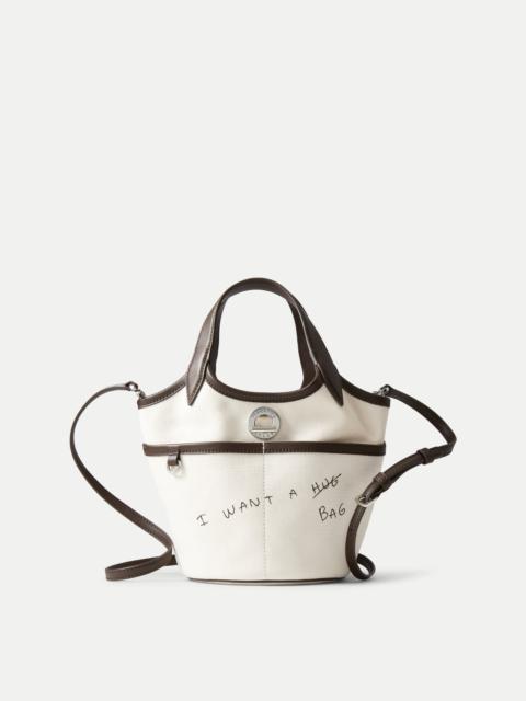 VERONICA BEARD CANVAS PRINTED ANCHOR BAG