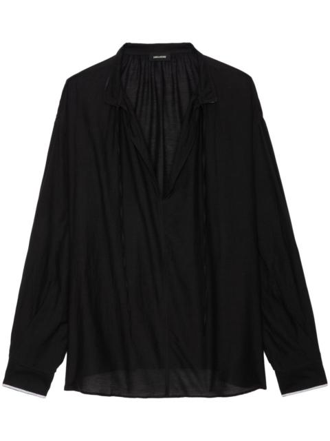 Zadig & Voltaire Troene blouse