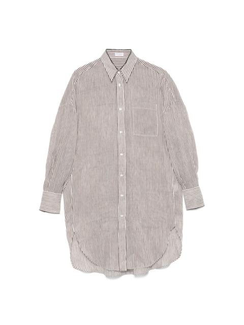striped long shirt