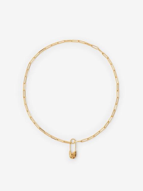 Burberry EKD Pin Necklace