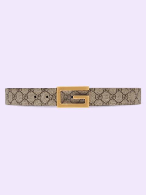 GUCCI Reversible belt with Square G buckle