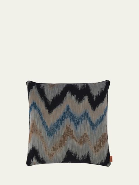 Missoni Ikat Chevron Decorative Pillow, 18" Square