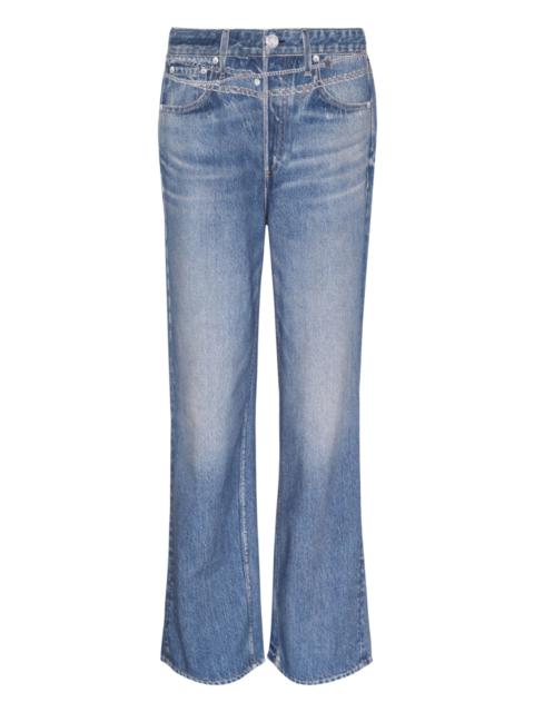 rag & bone Miramar Charm Wide Leg Jeans