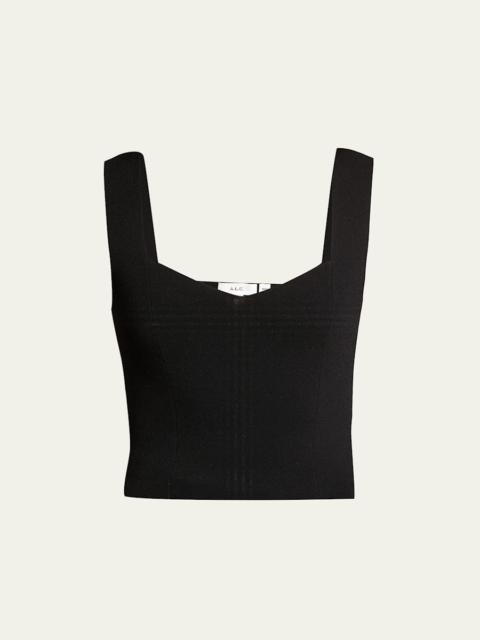 A.L.C. Jordana Sweetheart Tank Top