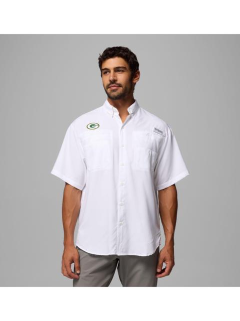 Columbia Men's PFG Tamiami Short Sleeve Shirt - Green Bay Packers