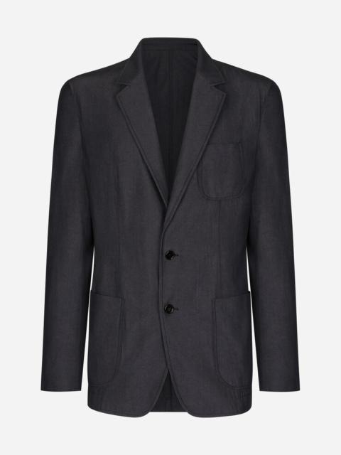 Virgin wool Portofino-fit jacket