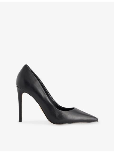 STEVE MADDEN Thrive Heeled Leather Courts