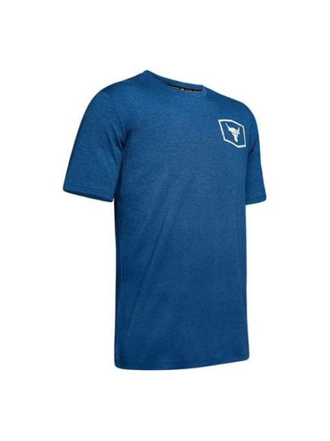 Under Armour Men's Under Armour UA Rock Sports Training Short Sleeve Blue 1346098-480